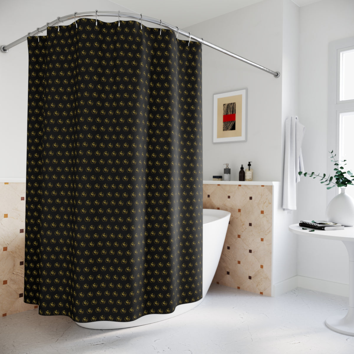 DBD Starburst Shower Curtain