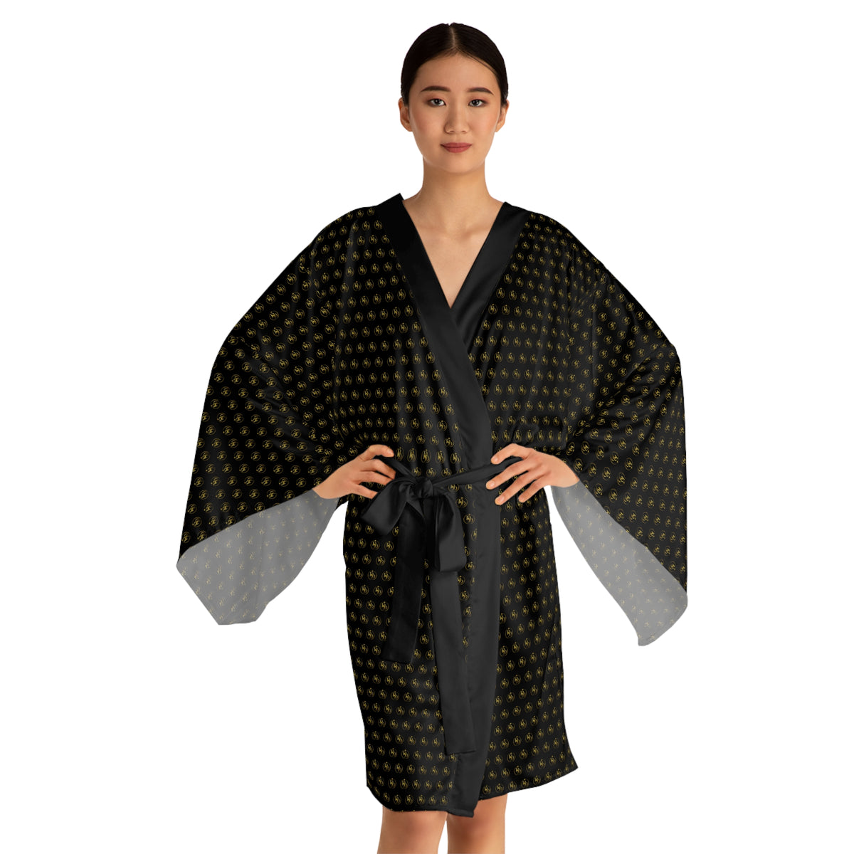 DBD Pattern Kimono Robe