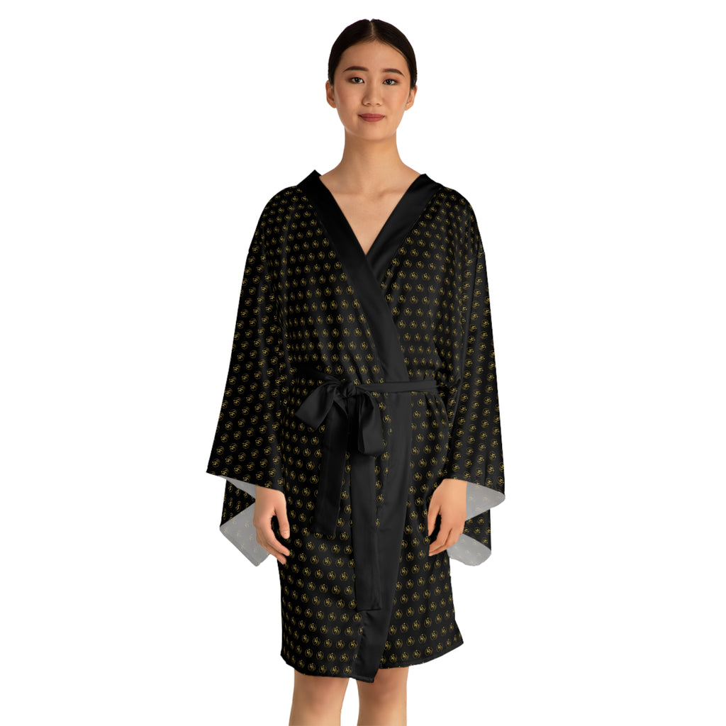 DBD Pattern Kimono Robe