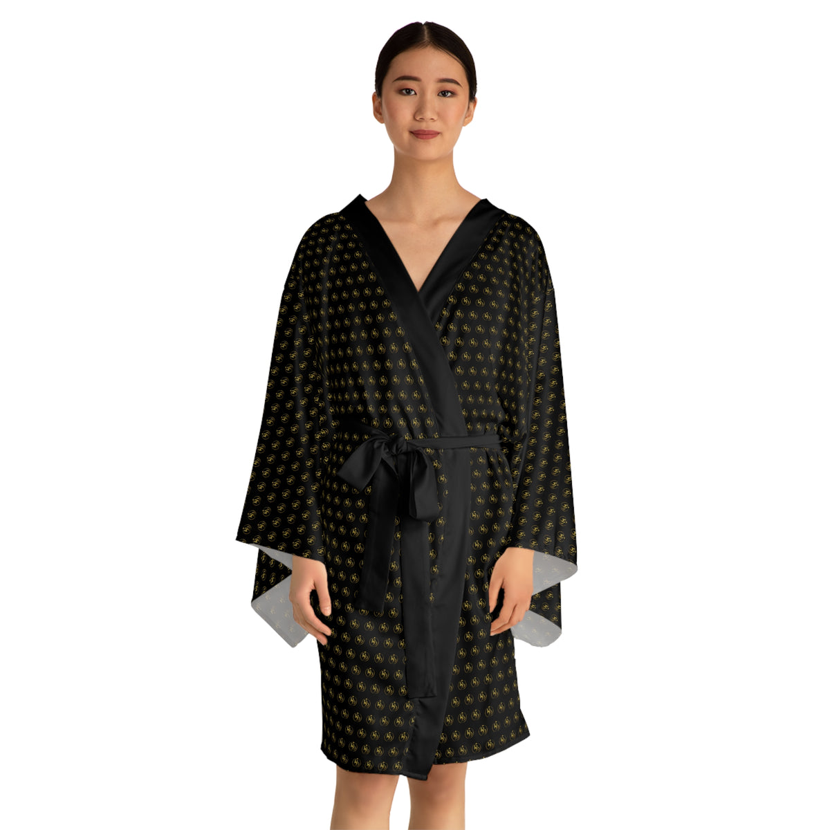 DBD Pattern Kimono Robe