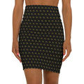 DND Pattern Pencil Skirt