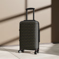 DBD Black & Gold Fleur Suitcase